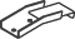 MERCE 6384902740 Holder, exhaust system